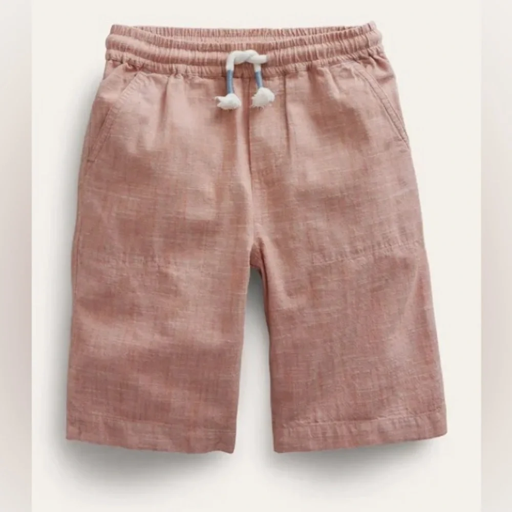 Boys boden Cotton Baggies Cork Chambray color‎